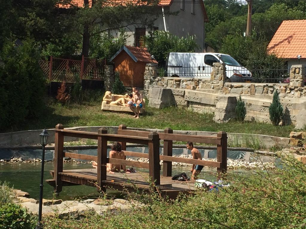 Penzion U Cerneho Potoka Nova Lhota  Bagian luar foto