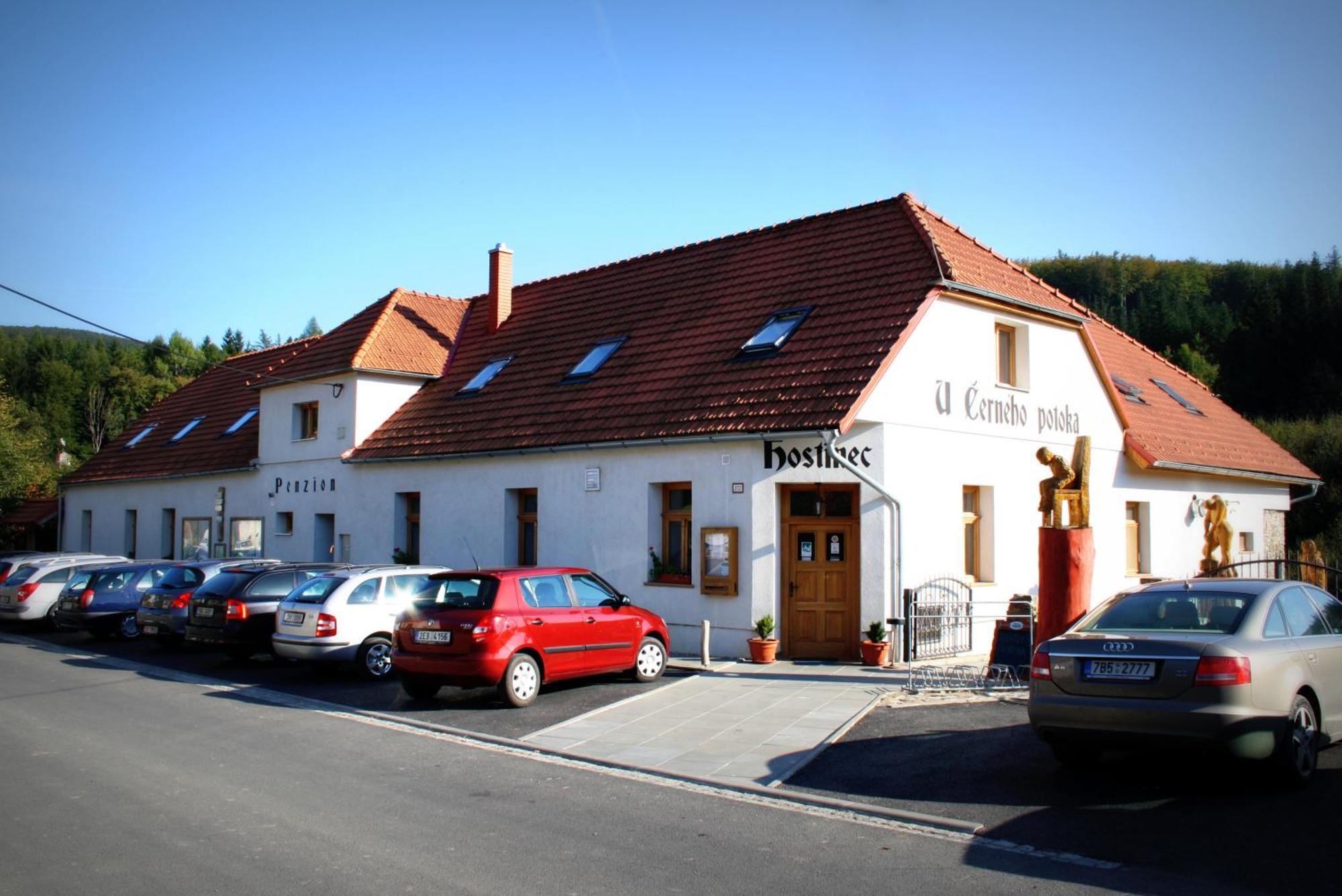 Penzion U Cerneho Potoka Nova Lhota  Bagian luar foto